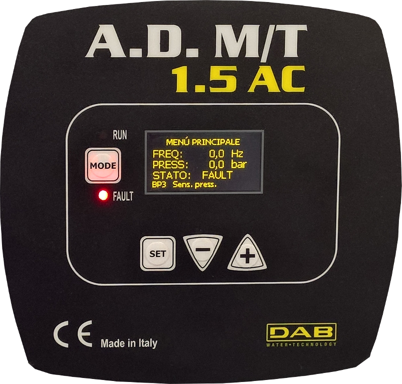 ADAC error from pressure sensor