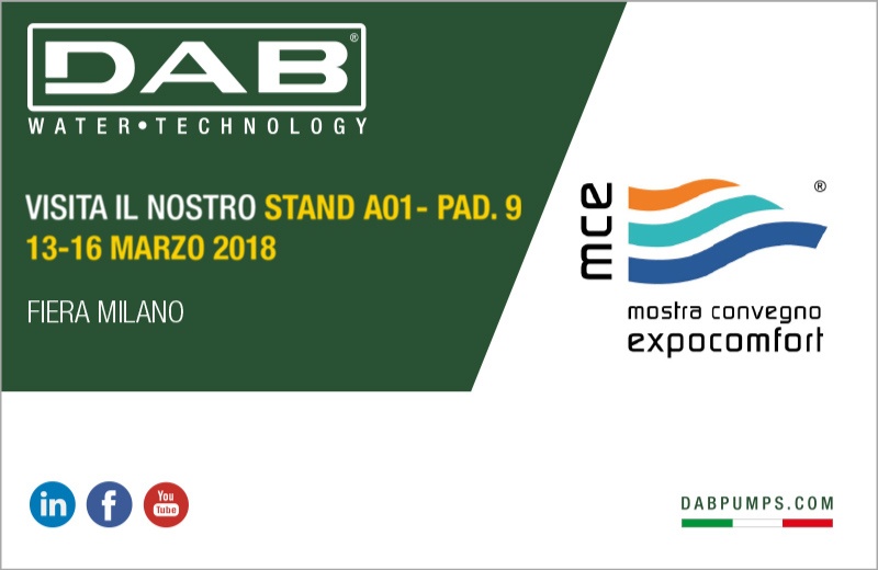 DAB at Mostra Convegno Expocomfort 2018